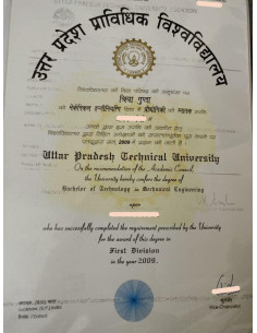 Titulación académica + Apostilla